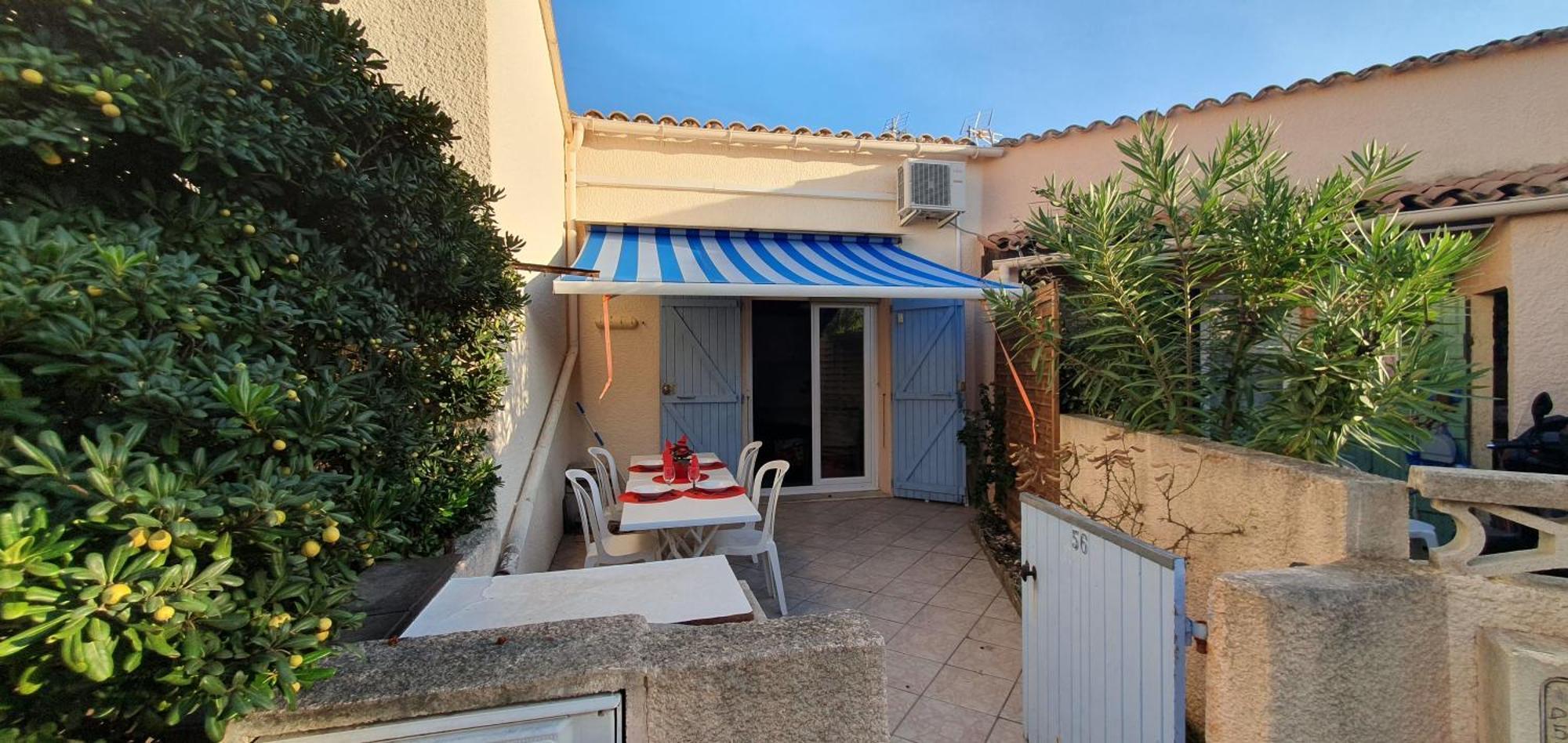 L'Azur - Maison Avec Terrasse Proche Plage Le Barcarès Exterior foto